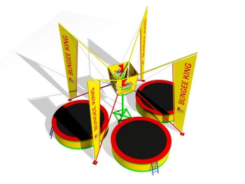 Батут с резинками «Банджи кинг» 3